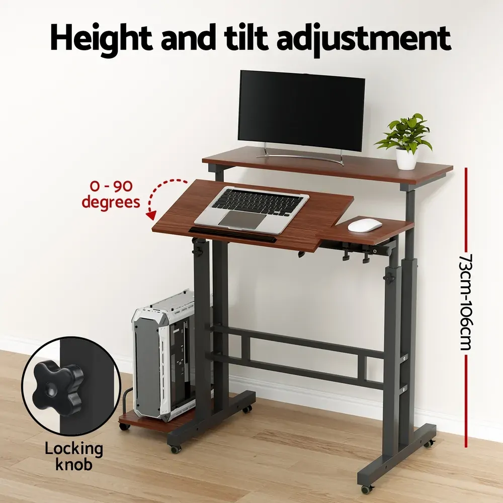 Twin Laptop Table Desk Price