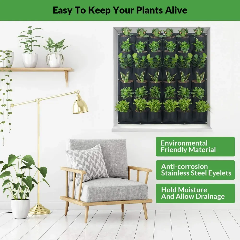 Wall Hanging Planter Planting Grow Bag Vertical Garden Vegetable Flower Price