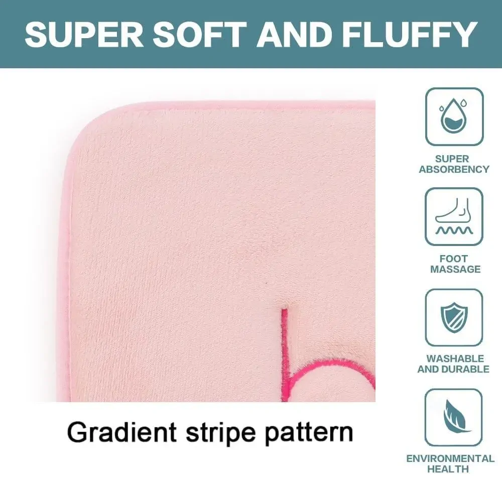Extra Thick Memory Foam & Super Comfort Bath Rug Mat for Bathroom (60 x 40 cm) Price