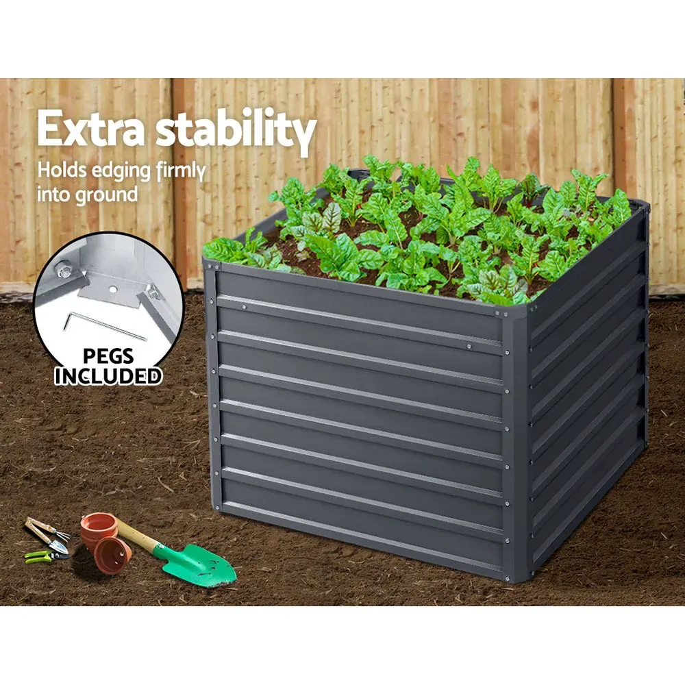 Garden Bed 2PCS Galvanised Steel Raised Planter Price