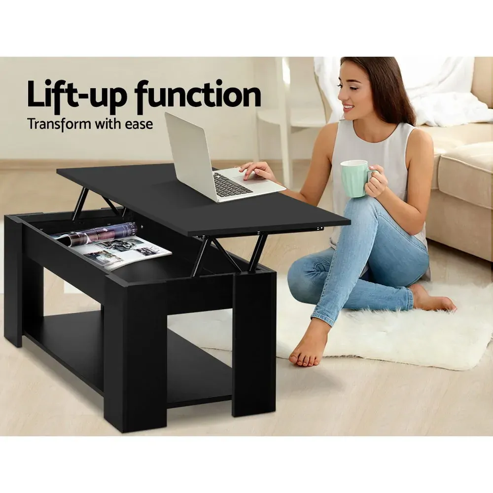 Lift Up Top Coffee Table Storage Shelf Price