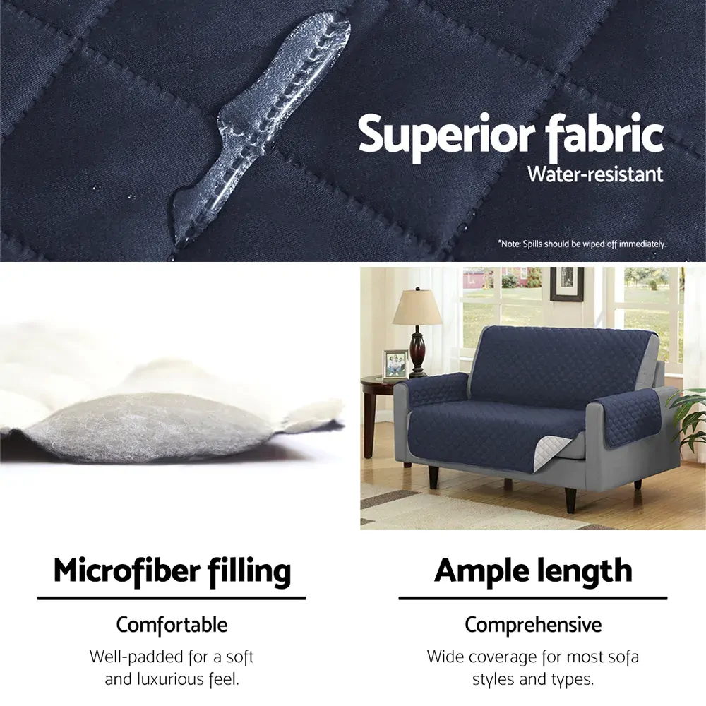 Sofa Cover Quilted Couch Covers Lounge Protector Slipcovers 3 Seater Price