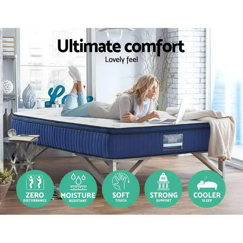 Barracks Bedding Franky Euro Top Cool Gel Pocket Spring Mattress 34cm Thick Price