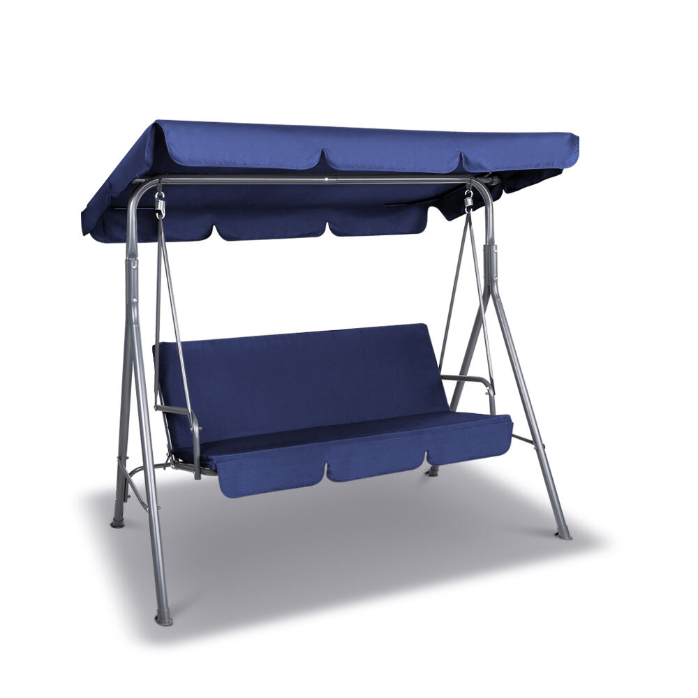 Outdoor Swing Chair Hammock 3 Seater Garden Canopy Bench Seat Backyard Price