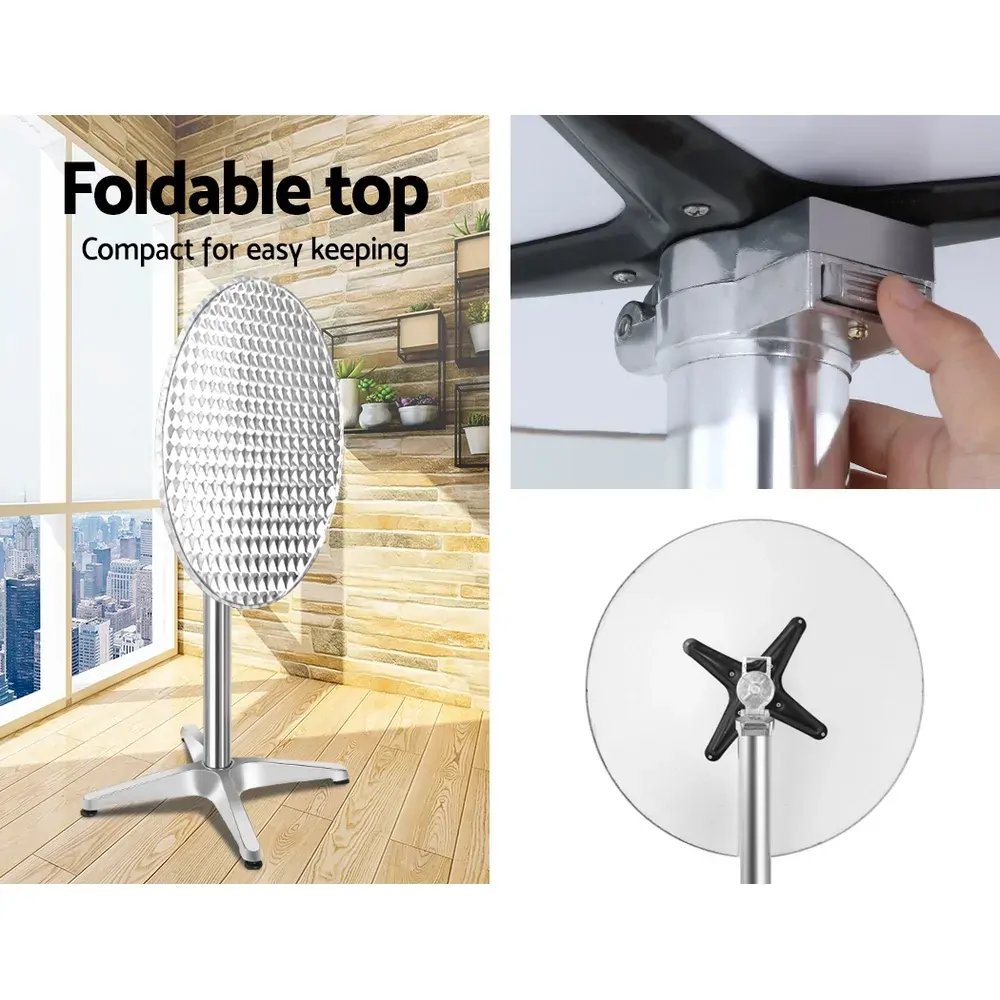 Outdoor Bar Table Indoor Furniture Adjustable Aluminium Price