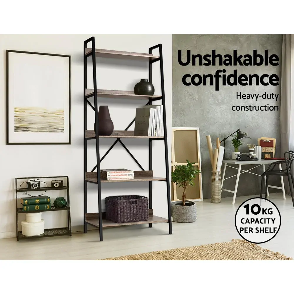 Bookshelf Metal Bookcase Bookshelves Oak Book Shelf Display Storage Price