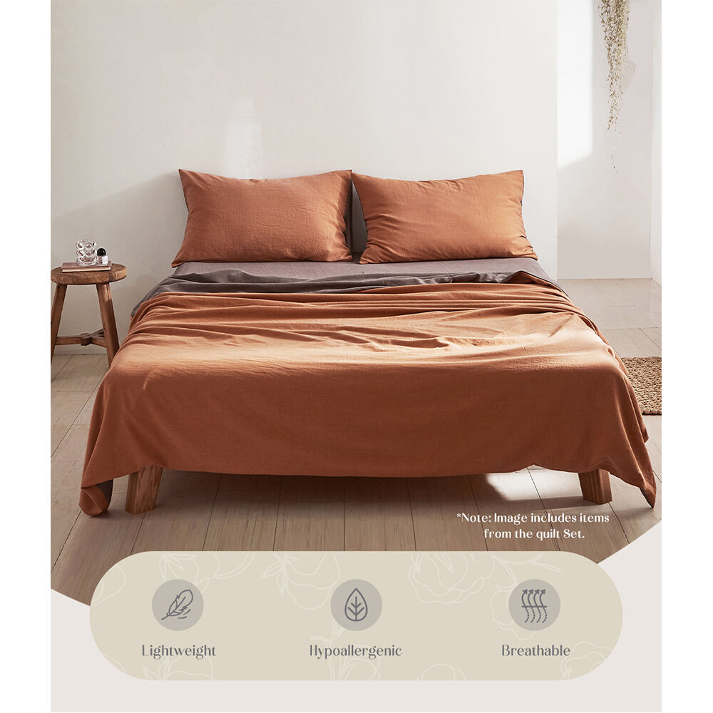 Washed Cotton Sheet Set Price