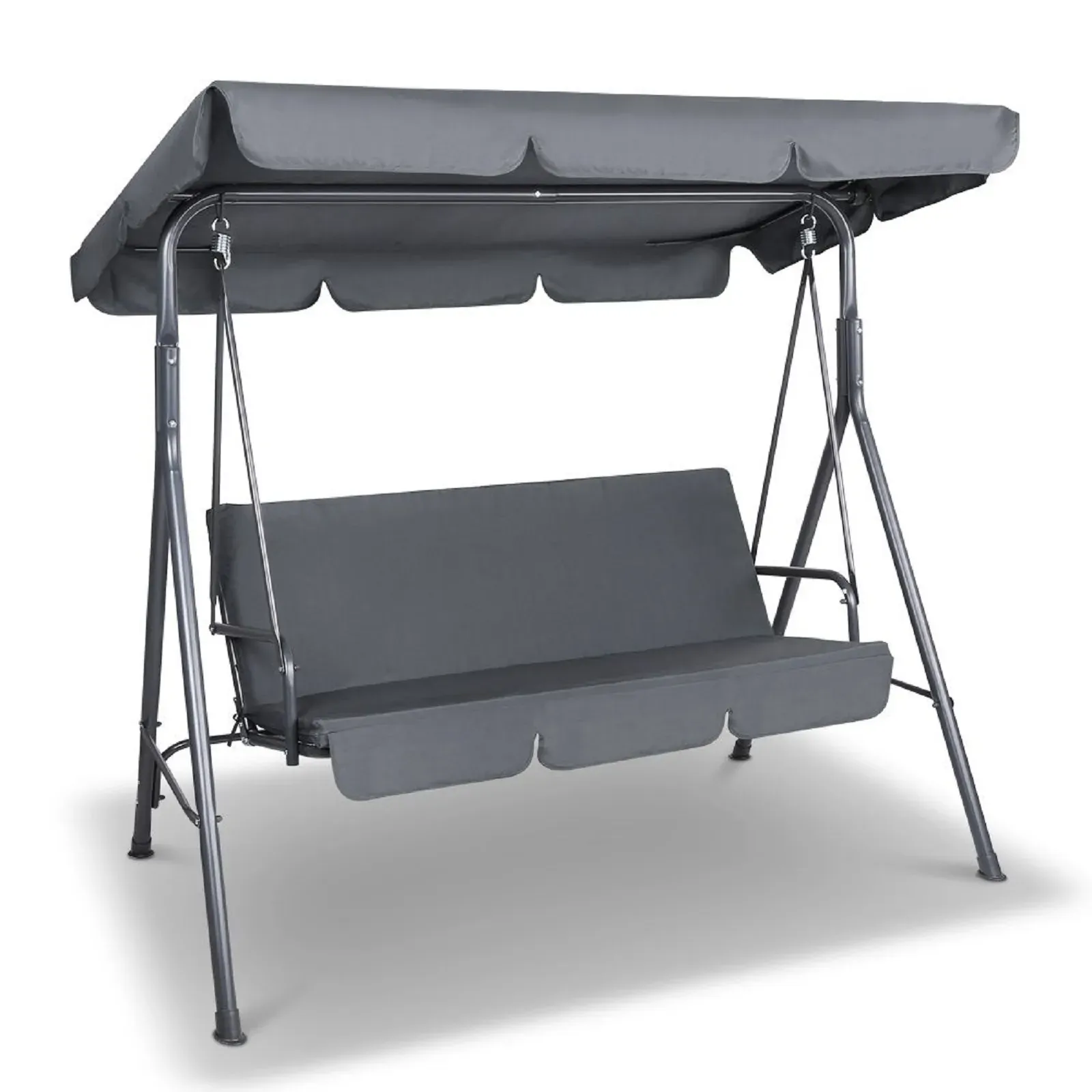 Outdoor Swing Bench Seat Chair Canopy Furniture 3 Seater Garden Hammock Price