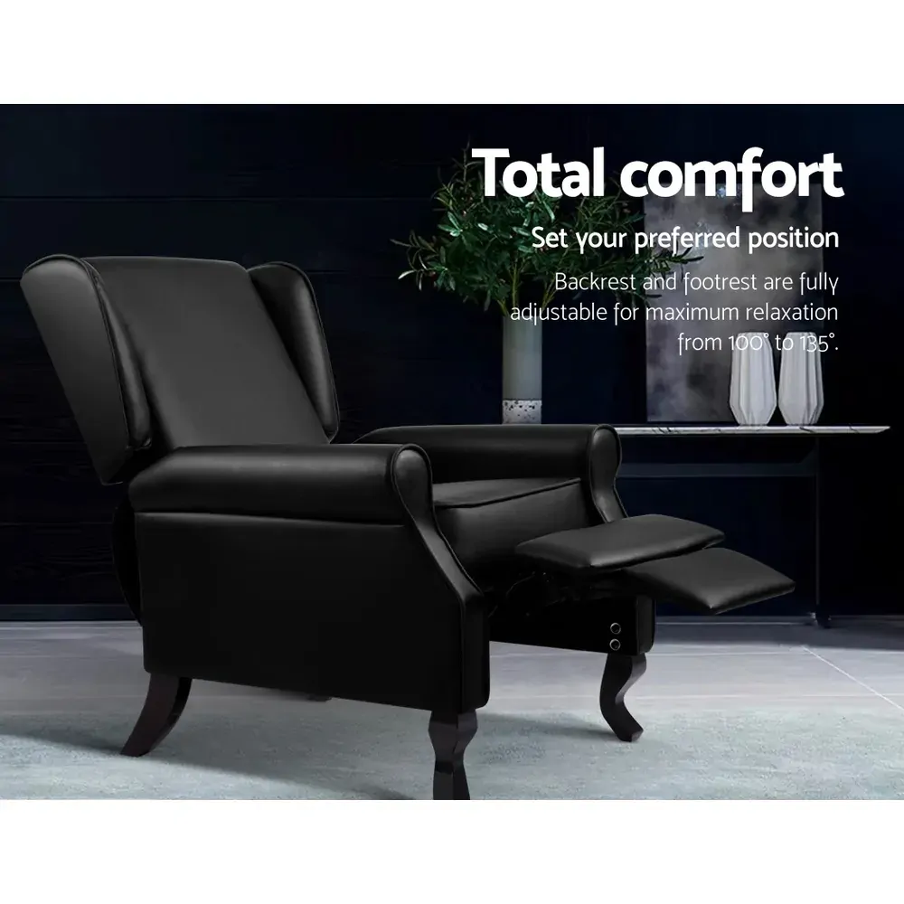 Recliner Chair Sofa Armchair Lounge Leather Price