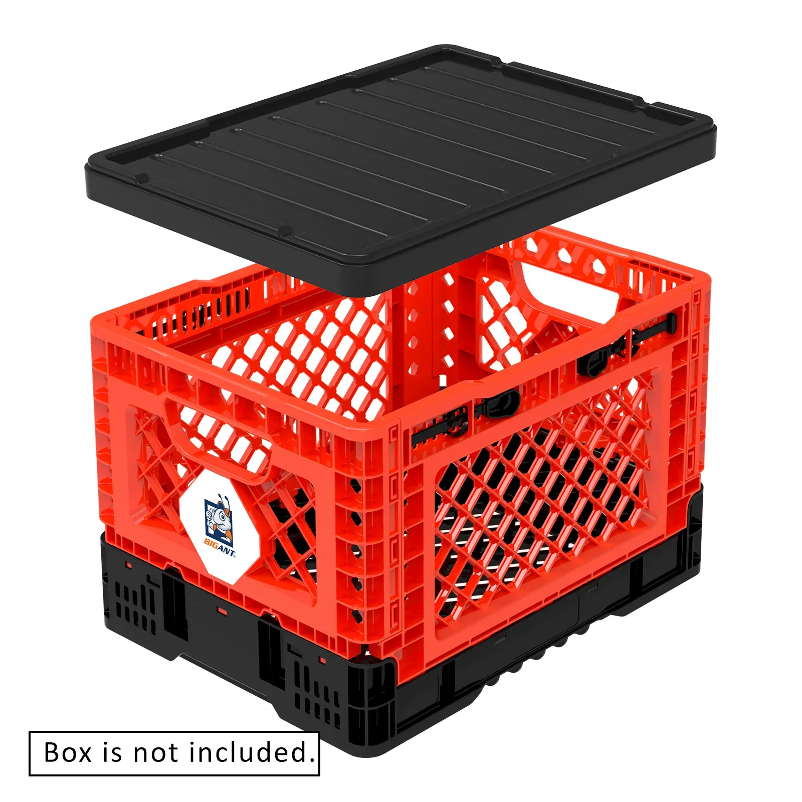 BigAnt Black Cap for Smart Foldable Stackable Crate Price