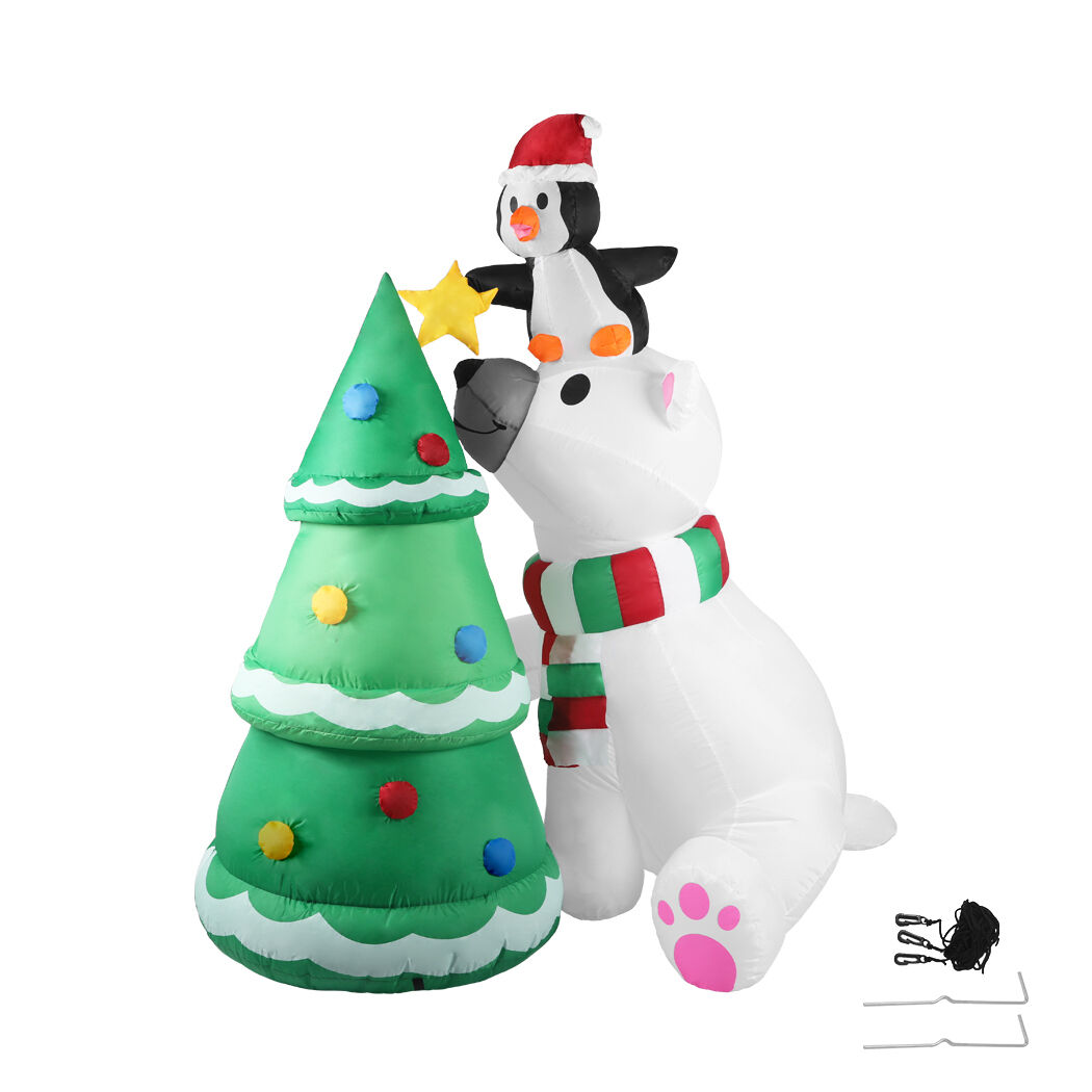 Inflatable Christmas Decor LED Lights Xmas Party Price