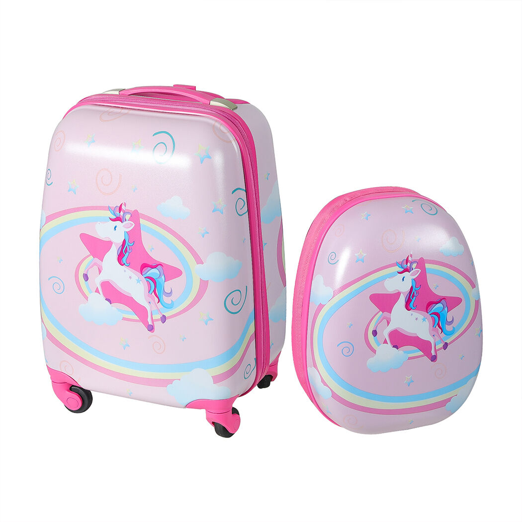 16''13'' 2PCS Kids Luggage Set Travel Suitcase Child Bag Backpack Price