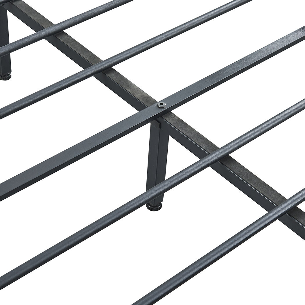 Metal Bed Frame Mattress Base Platform Wooden 4 Drawers Price