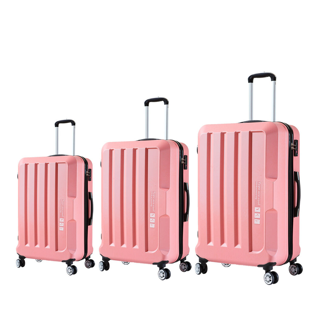 3pcs Luggage Sets Travel Hard Case Lightweight Suitcase TSA lock Price