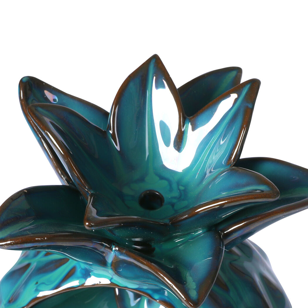 Mountain Waterfall Smoke Backflow Ceramic Incense Burner Cones Holder + Cones Price