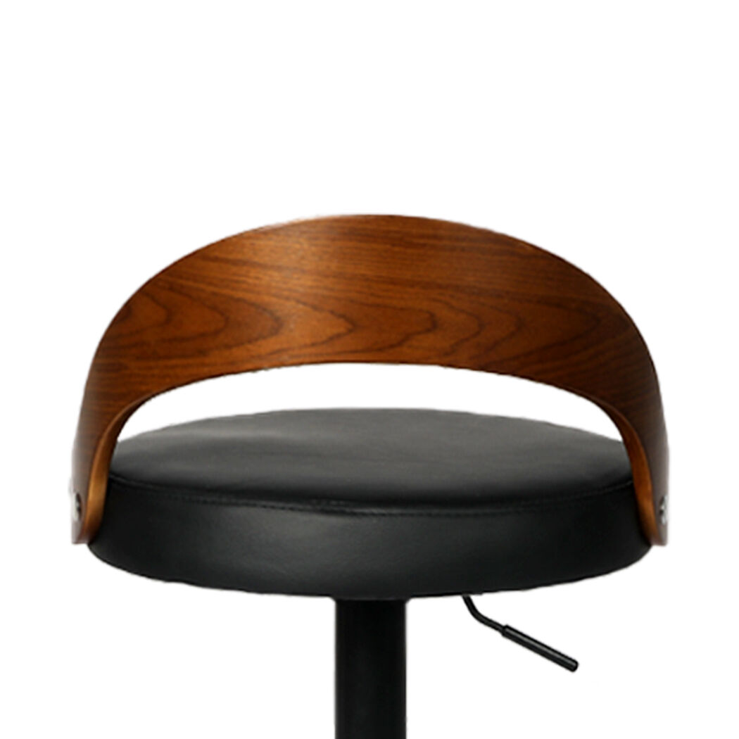 1x Bar Stools Kitchen Gas Lift Wooden Beech Stool Chair Swivel Barstools Price