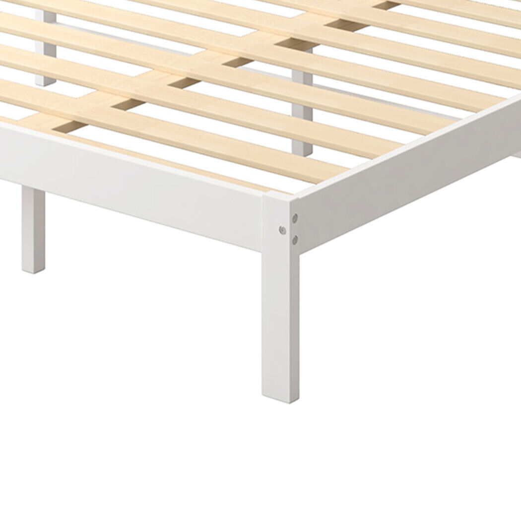 Nora Wooden Bed Frame Mattress Base Solid Timber Pine Wood Price
