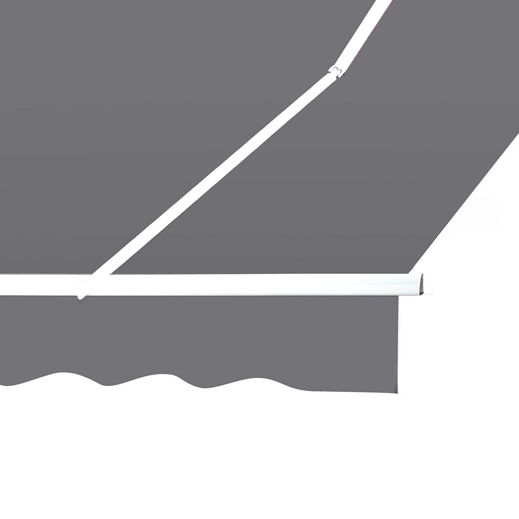 Folding Arm Awning Retractable Manual Sunshade Canopy Window Patio Pivot Price