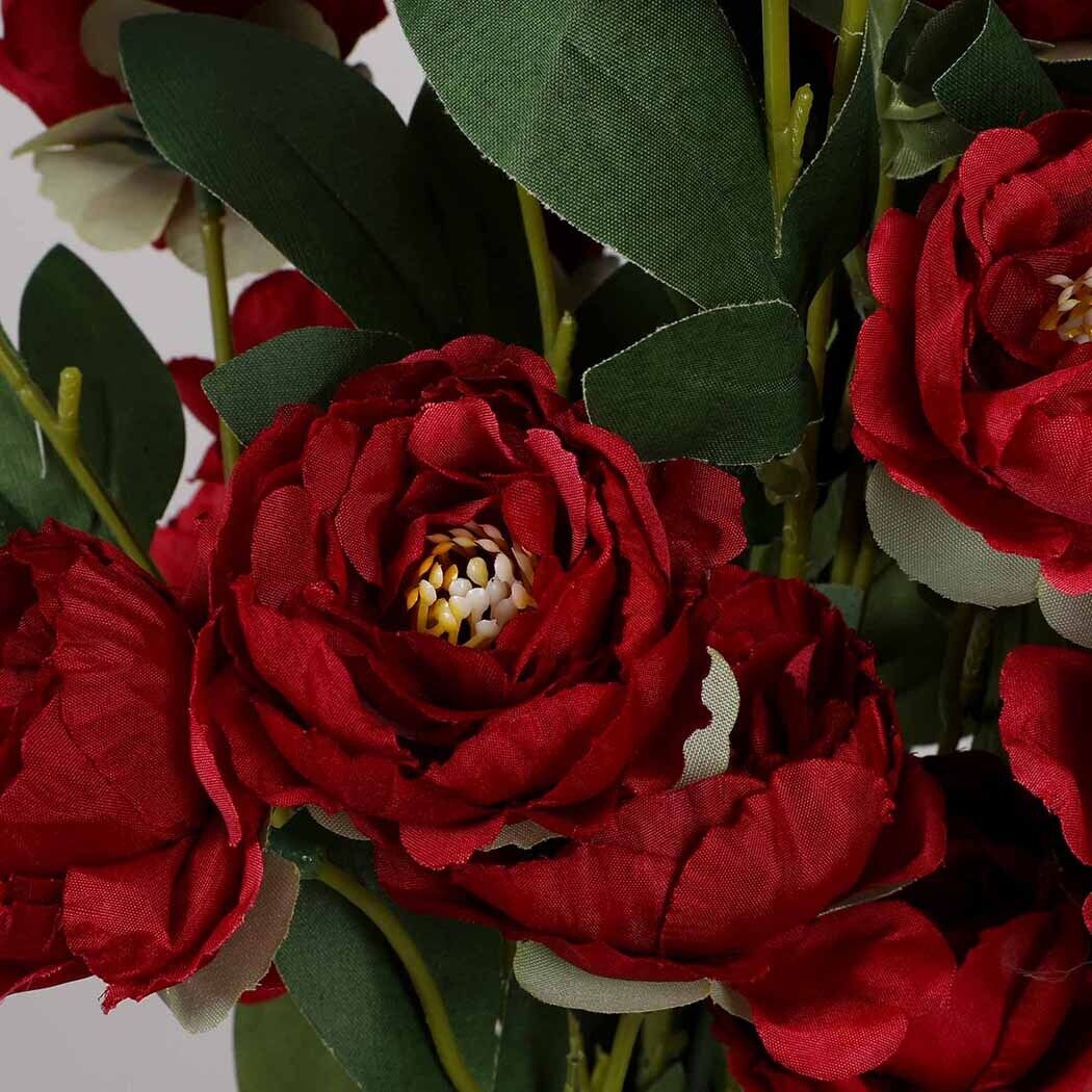 6X Artificial Flower 7 Heads Flowers Garden Indoor Outdoor Fake Home Decor Price