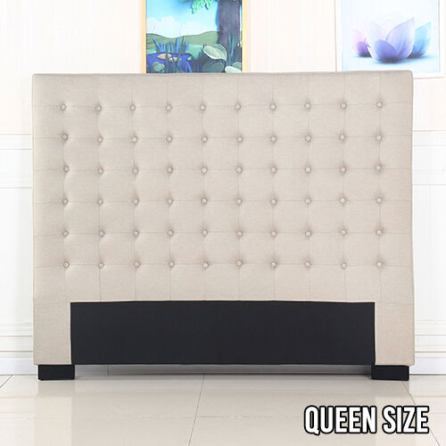 Bed Head Headboard Upholstery Fabric Tufted Buttons Price