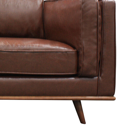 Hinesville Faux Sofa Brown Lounge Set for Living Room Couch with Wooden Frame Price