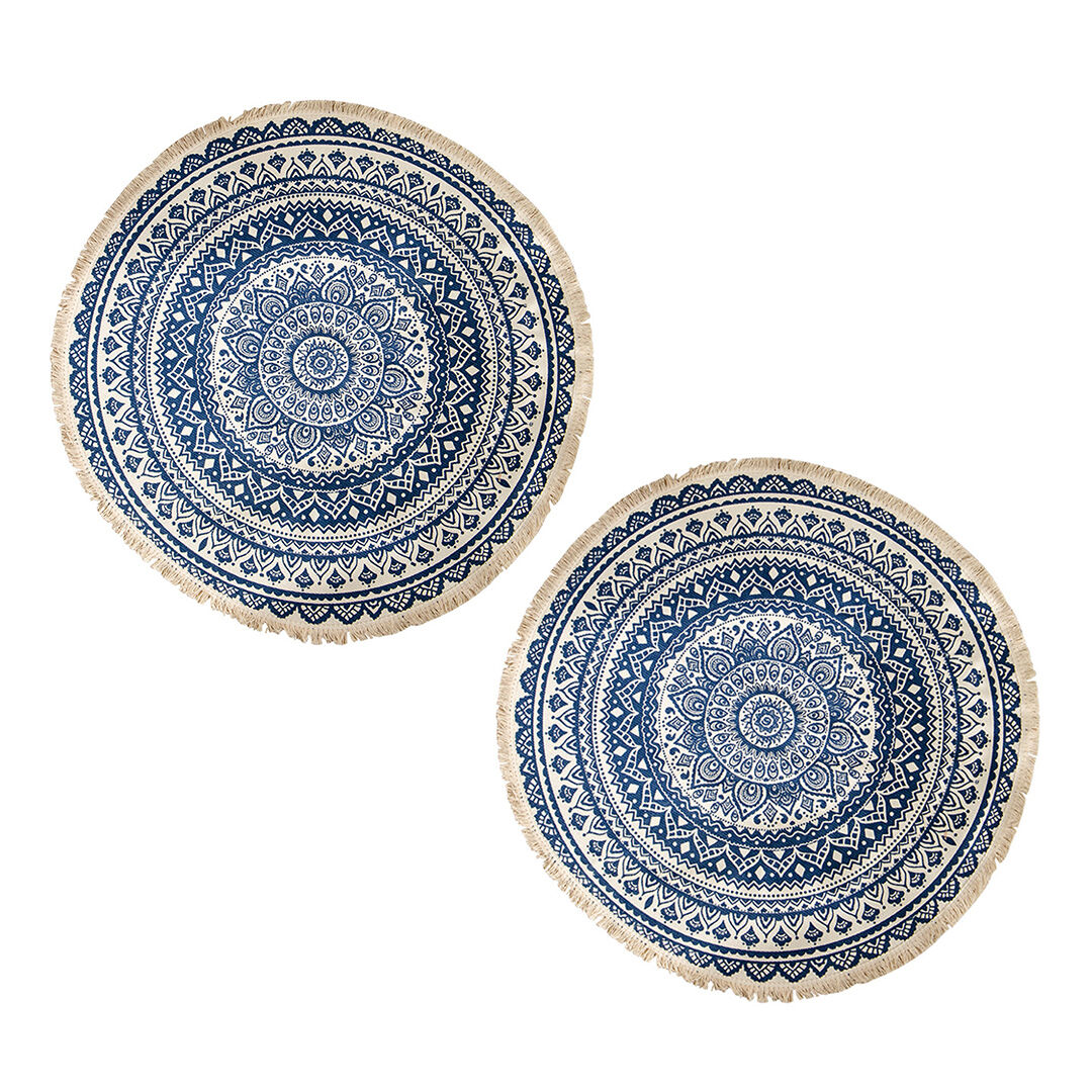 Carpet Soft Linen Bohemian Non-Slip Floor Retro Minimalist Round Rug Home Decor with Tassels Price