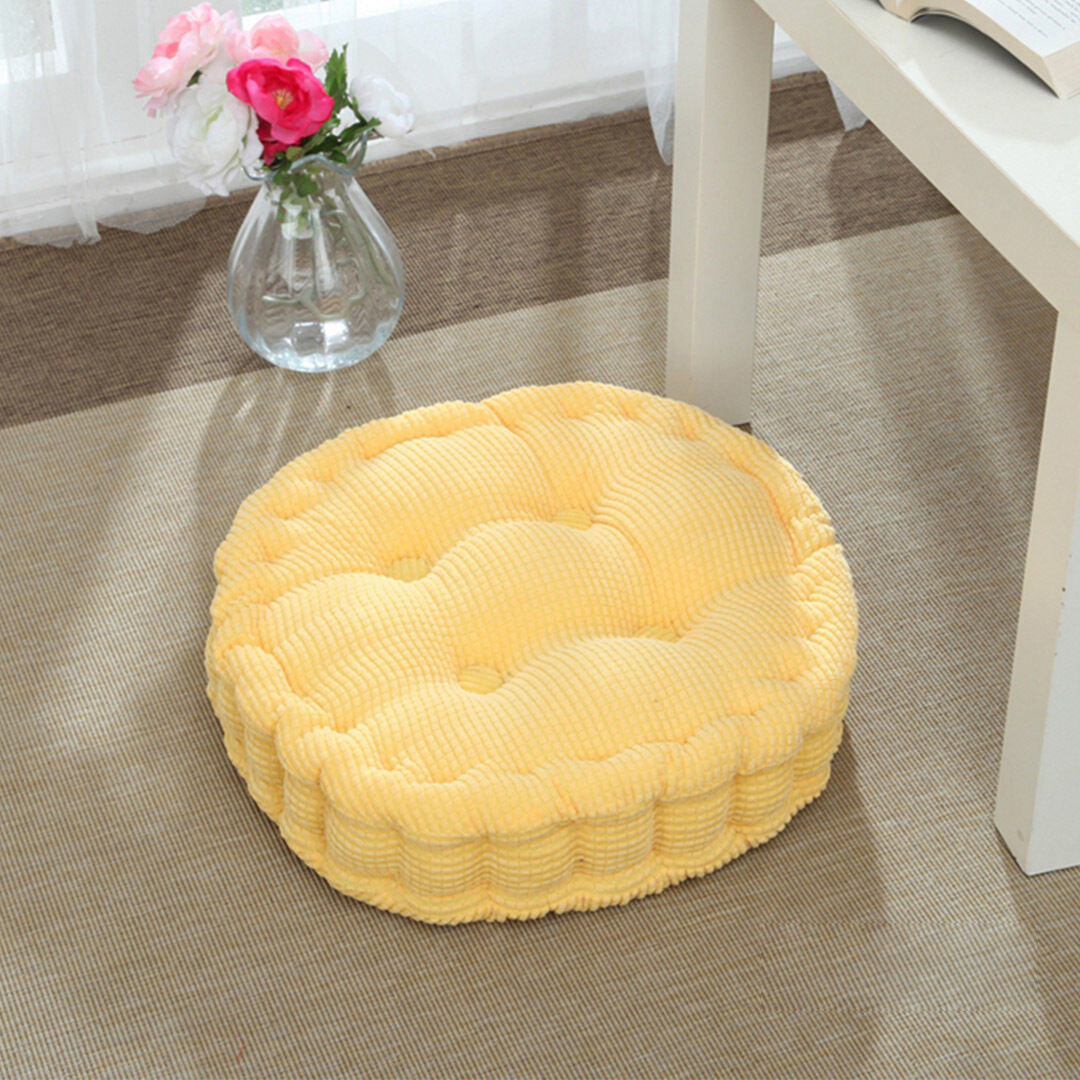 Round Cushion Soft Leaning Plush Backrest Throw Seat Pillow Home Office Decor Price