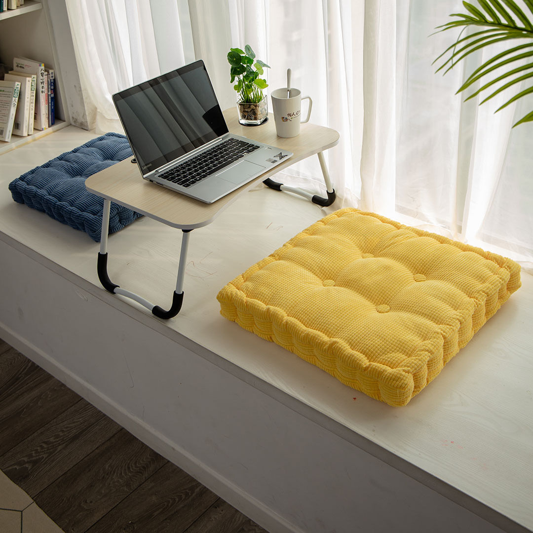 Square Cushion Soft Leaning Plush Backrest Throw Seat Pillow Home Office Decor Price