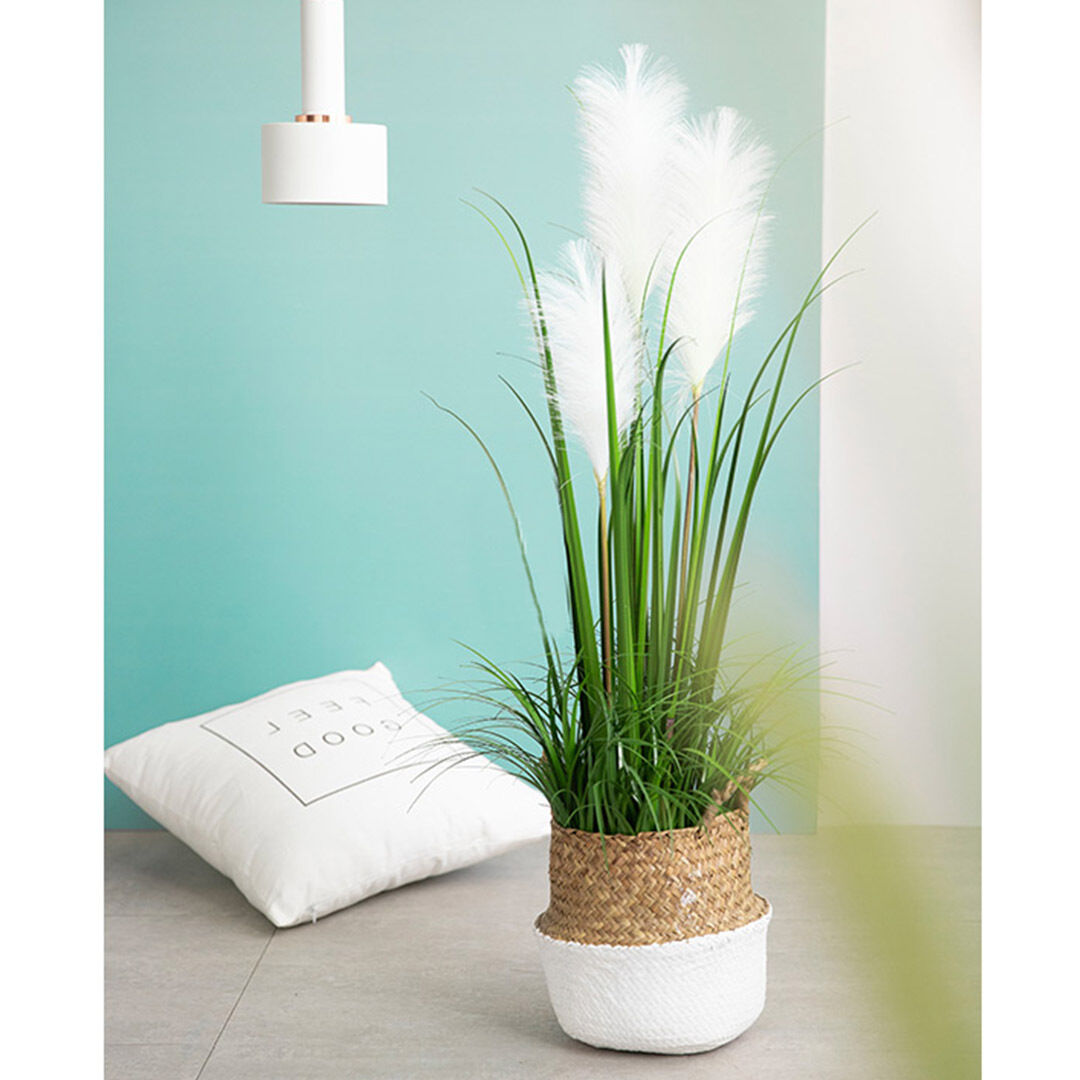 Green Artificial Indoor Potted Reed Grass Tree Fake Plant Simulation Decorative Price