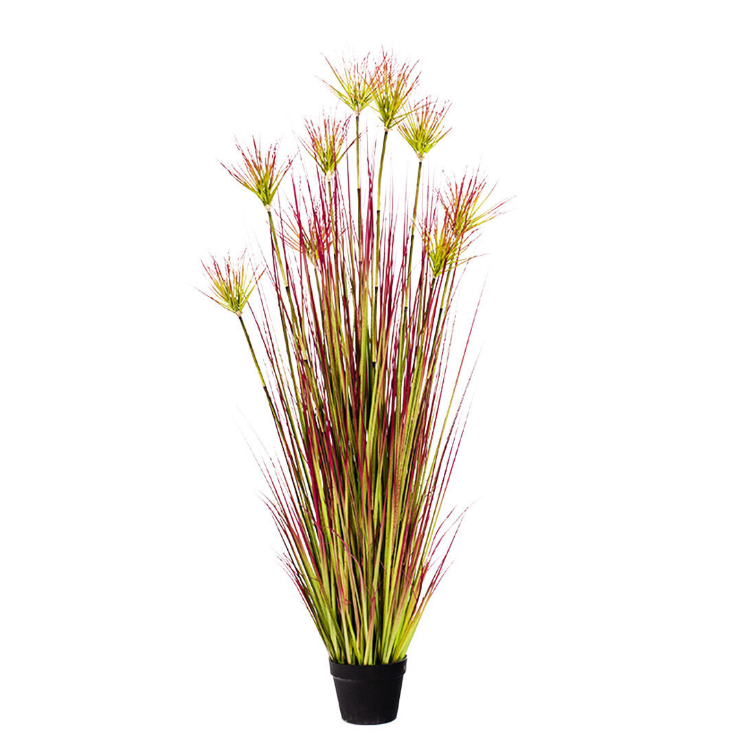 Purple-Red Artificial Indoor Potted Papyrus Plant Tree Fake Simulation Decorative Price