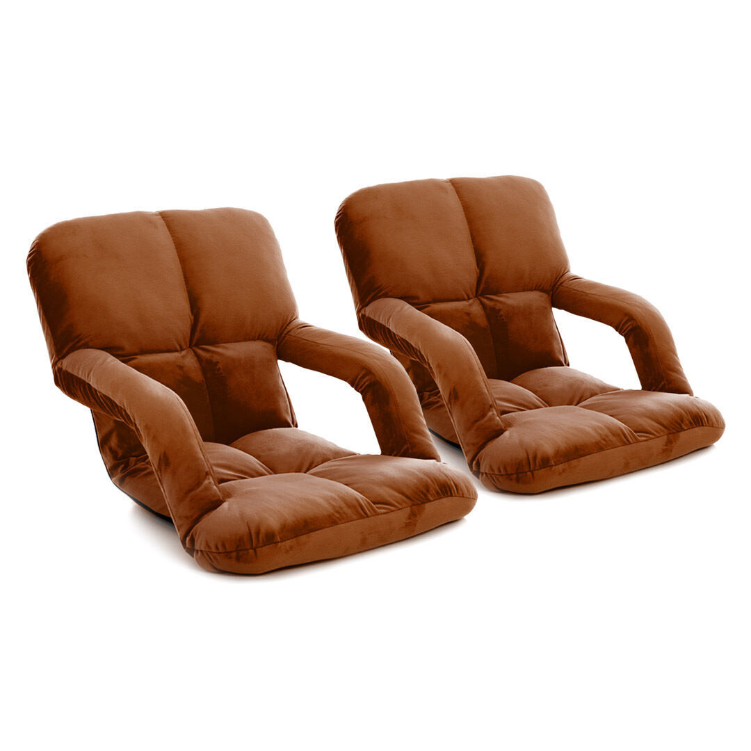 Foldable Lounge Cushion Adjustable Floor Lazy Recliner Chair with Armrest Price