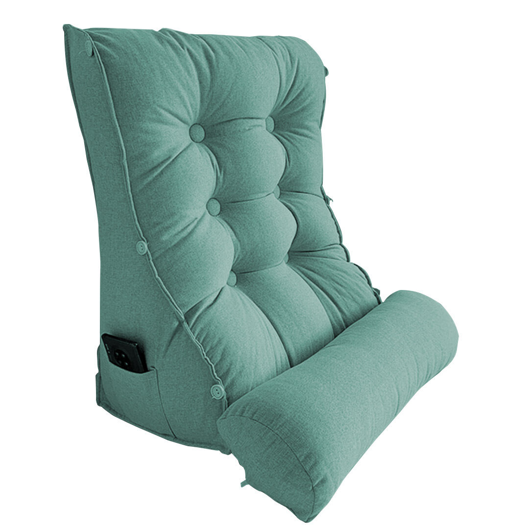 Triangular Wedge Lumbar Pillow Headboard Backrest Sofa Bed Cushion Home Decor Price