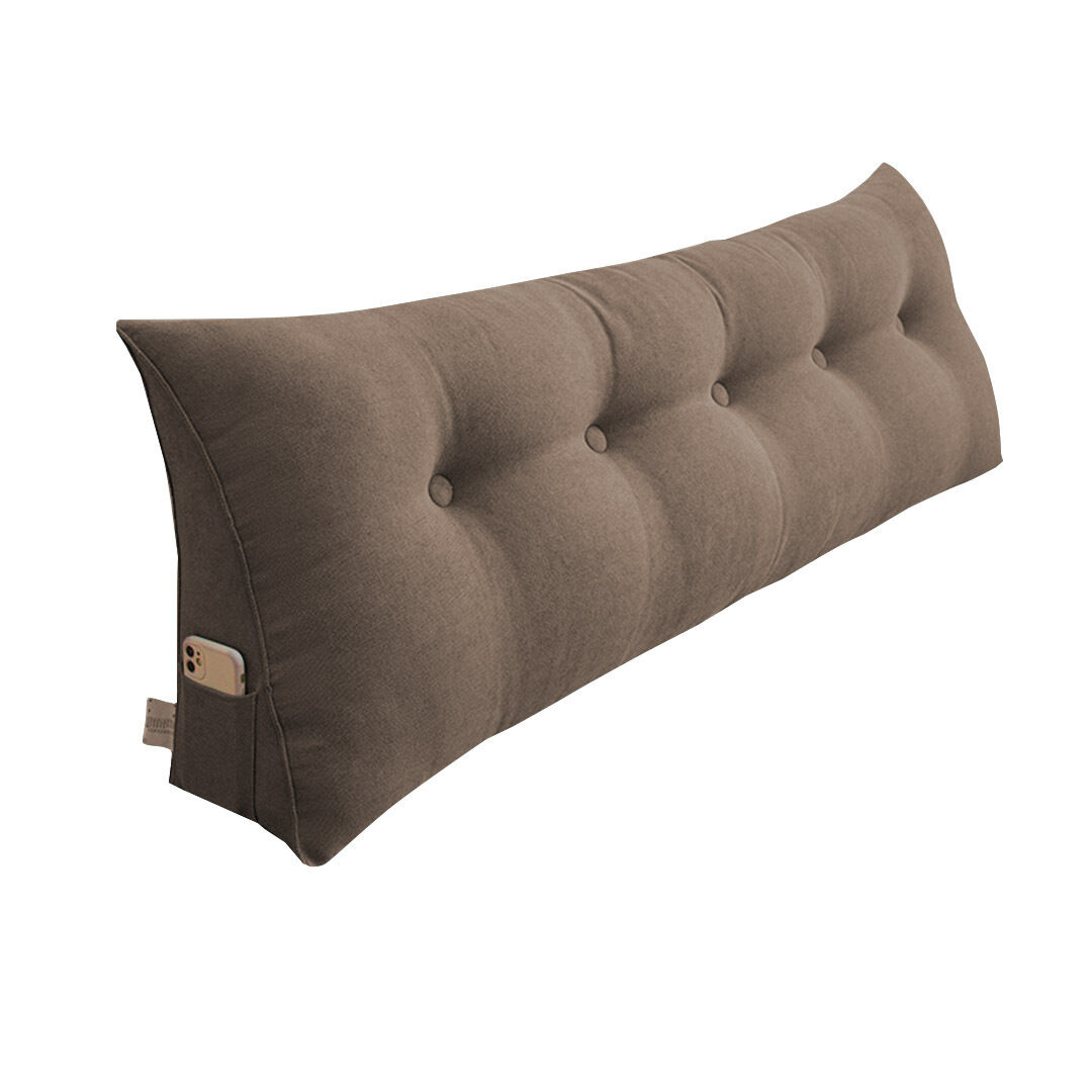Triangular Wedge Bed Pillow Headboard Backrest Bedside Tatami Cushion Home Decor Price