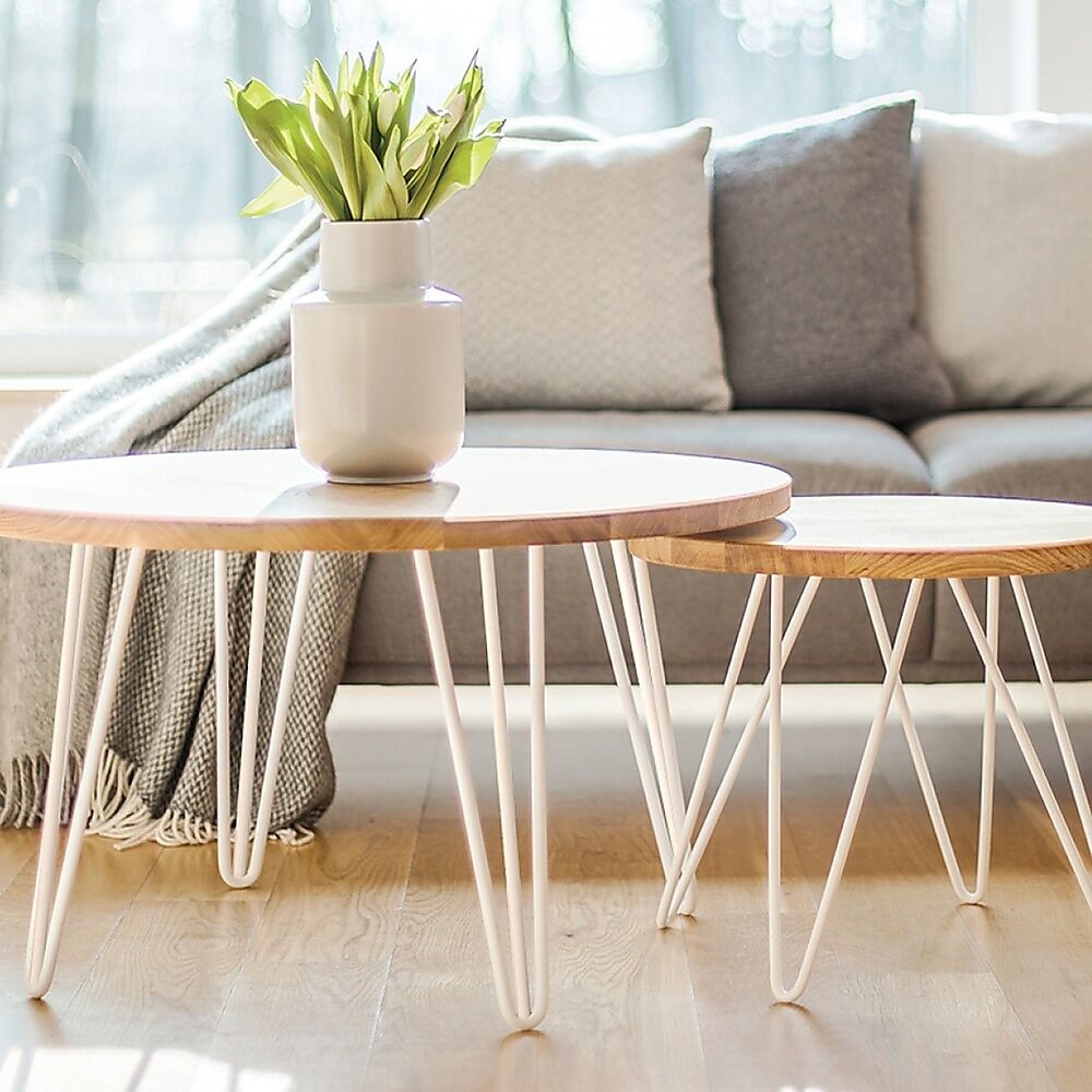Set of 4 Industrial 3-Rod Retro Hairpin Table Legs 12mm Steel Bench Desk Price