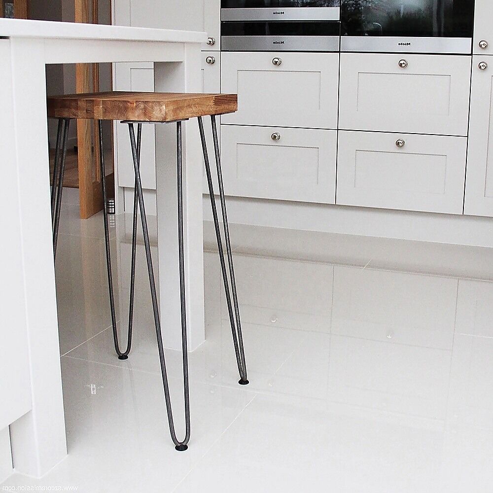 Set of 4 Industrial Retro Hairpin Table Legs 12mm Steel Bench Desk Price