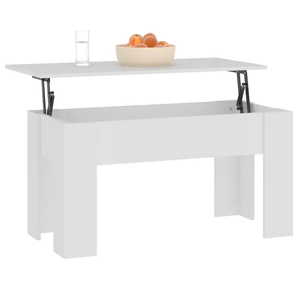 Coffee Table 101x49x52 cm Engineered Wood Price