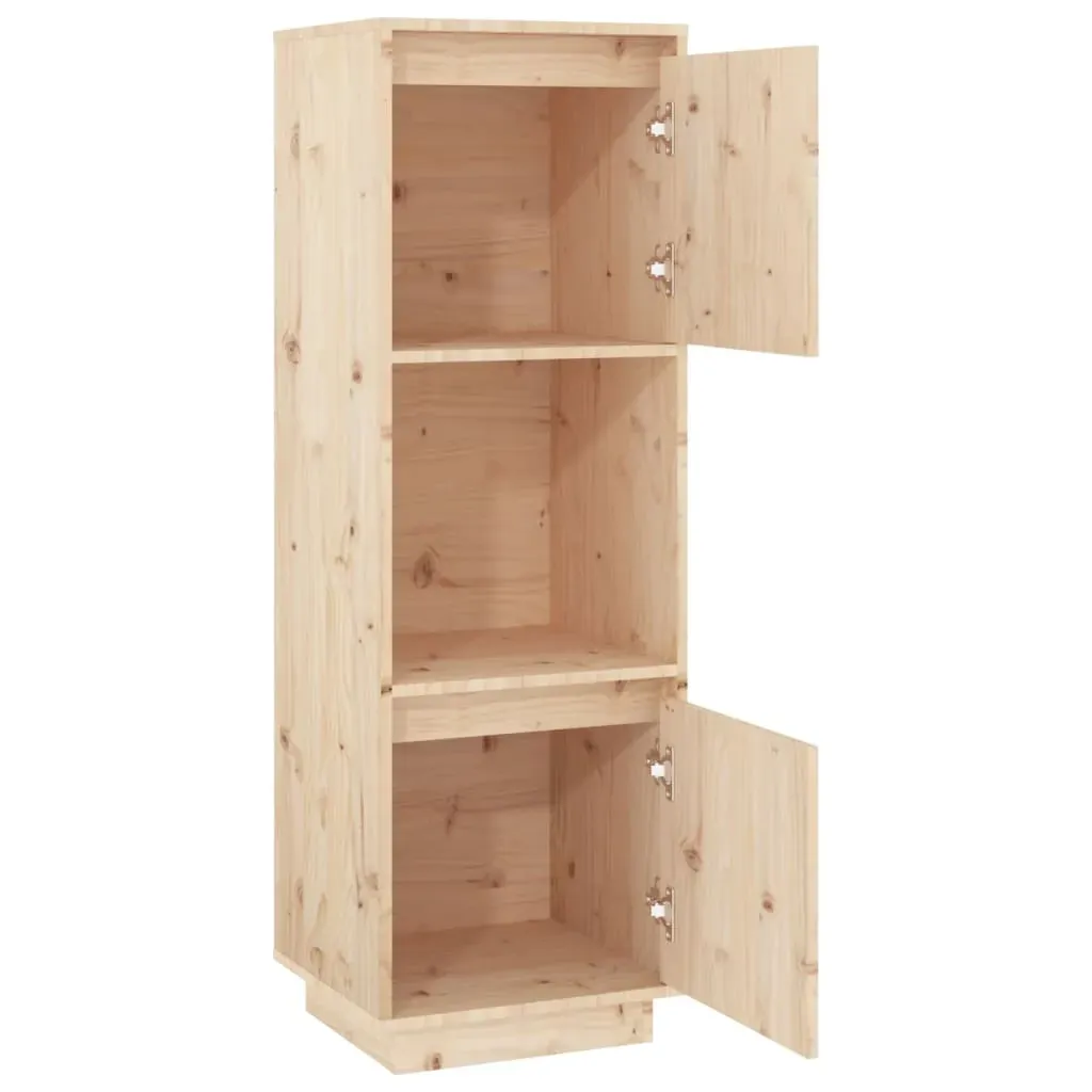 Highboard 38x35x117 cm Solid Wood Pine Price