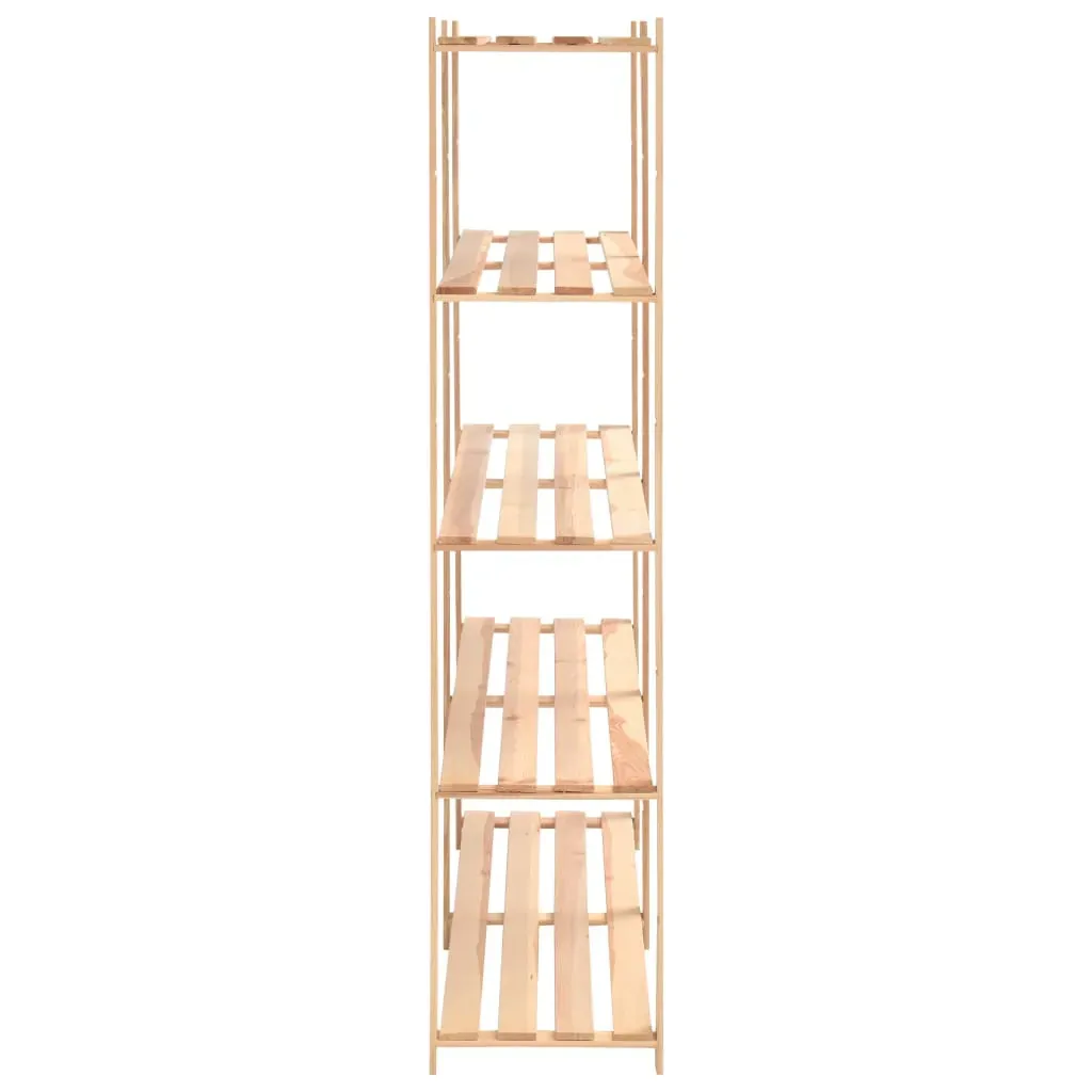 5-Tier Storage Rack 170x38x170 cm Solid Wood Pine 500 kg Price