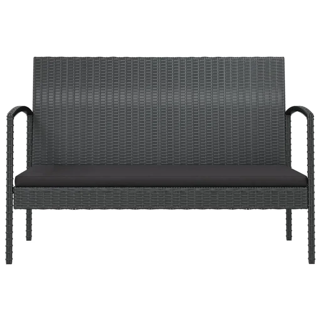 Garden Lounge Set with Cushions Poly Rattan Price