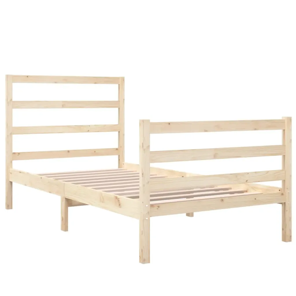 Agery Bed Frame Solid Wood Pine Price