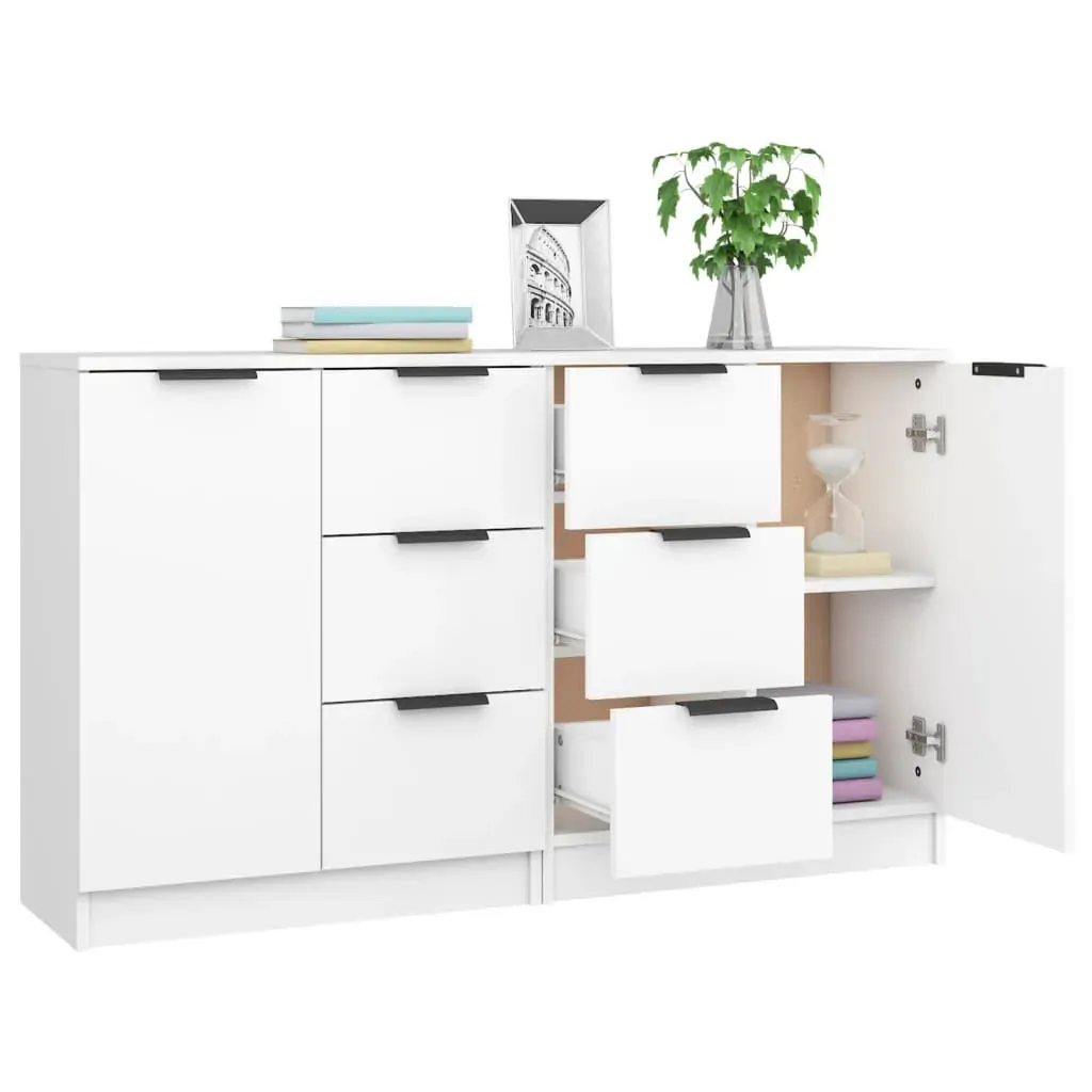 Sideboards 2 pcs 60x30x70 cm Engineered Wood Price