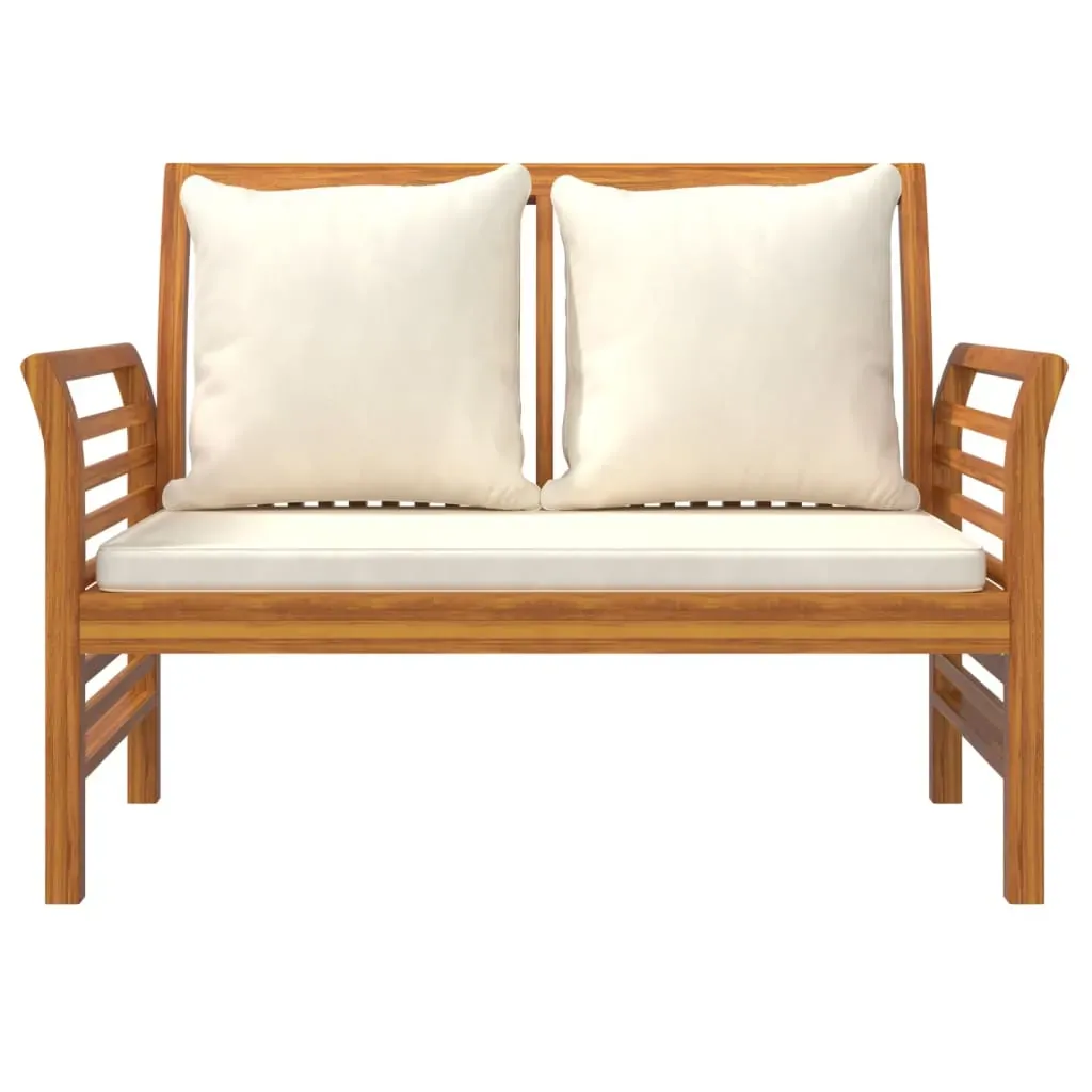 Sofa Bench with Cushions Solid Wood Acacia Price