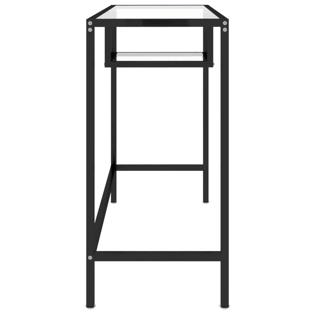 Computer Desk 100x36x74 cm Glass Price