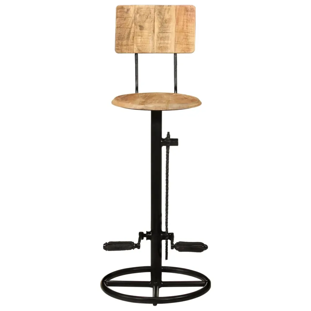 Bar Stools 2 pcs Solid Wood Price