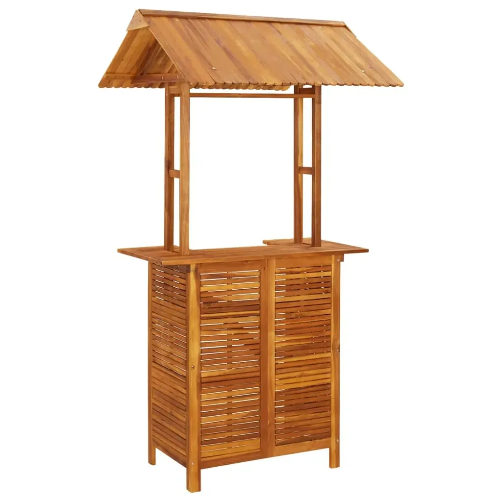 Garden Bar Set Solid Wood Acacia Price