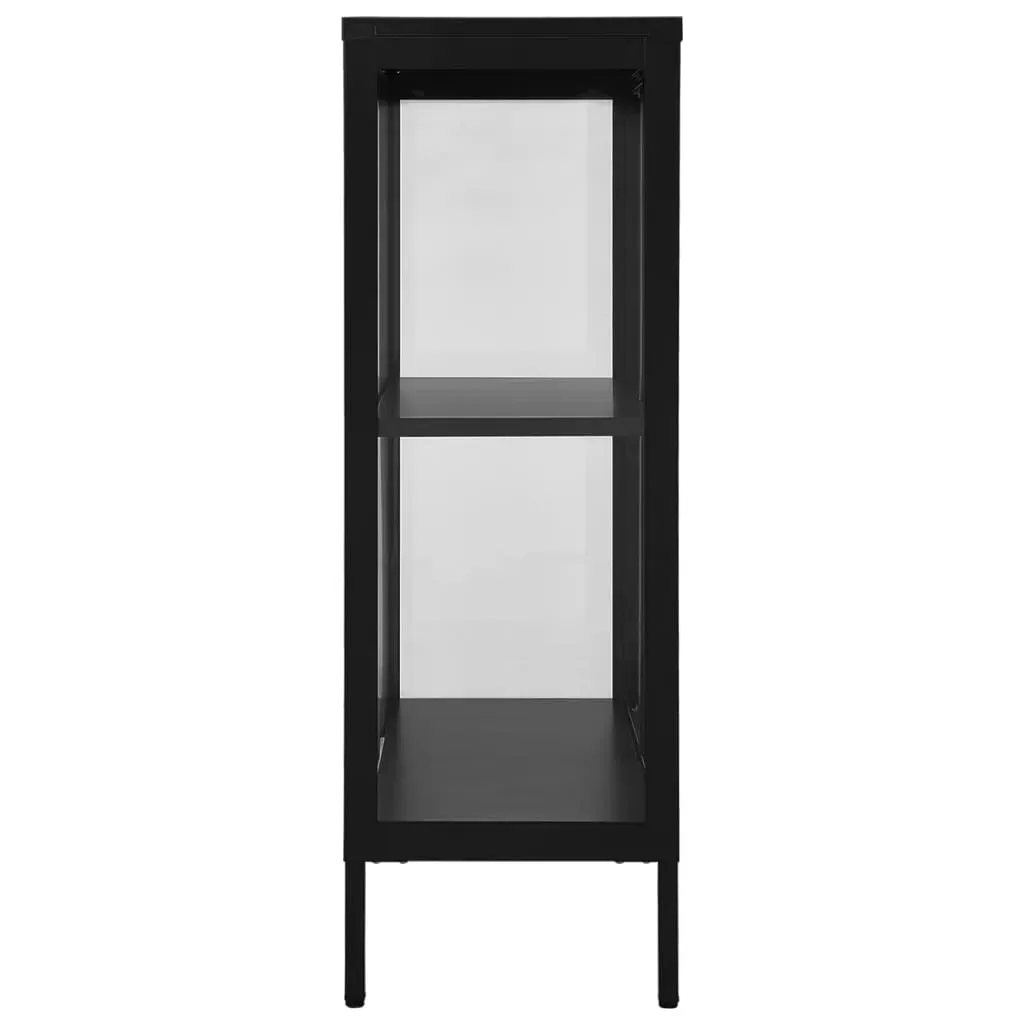 Sideboard 75x35x105 cm Steel and Glass Price