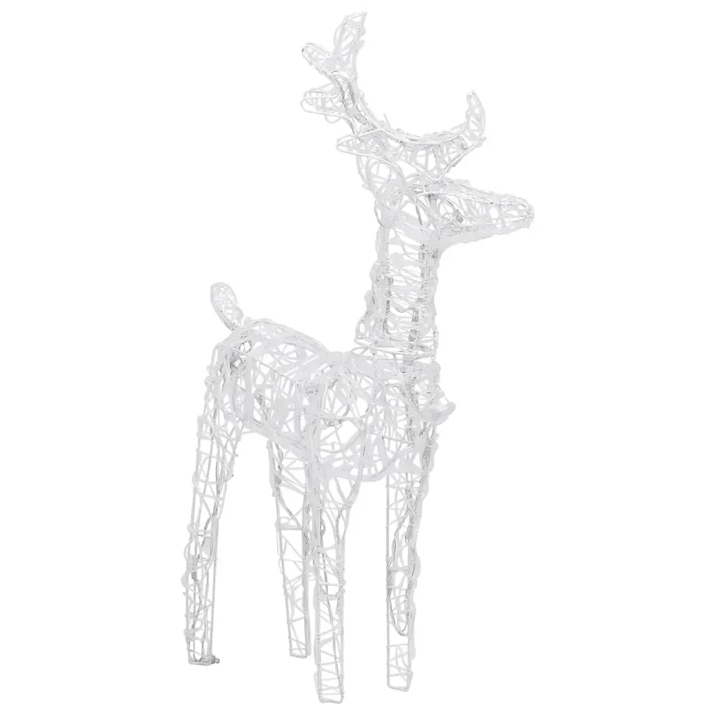 Christmas Reindeers 80 LEDs Acrylic Price
