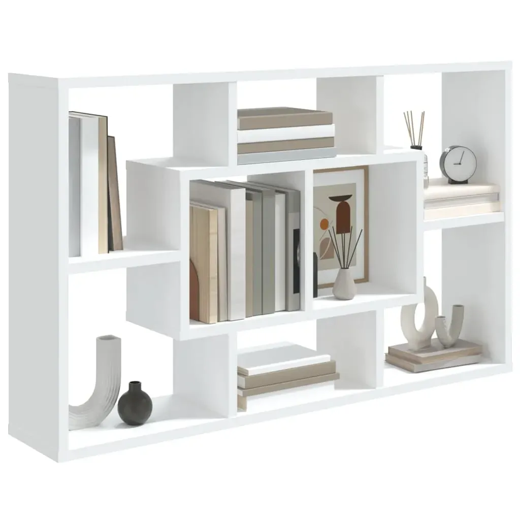 Wall Shelf 85x16x52.5 cm Engineered Wood Price