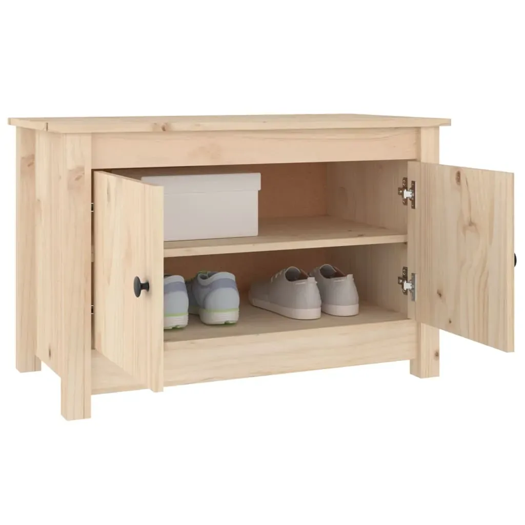 Shoe Cabinet 70x38x45.5 cm Solid Wood Pine Price
