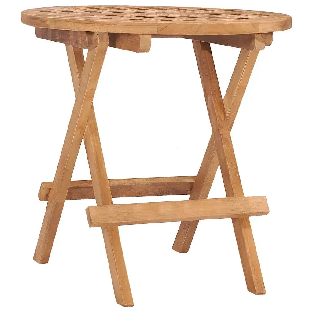 3 Piece Folding Outdoor Dining Set with Cushion Solid Wood Teak Price